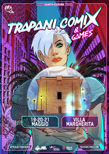 Locandina Trapani Comix & Games 2023